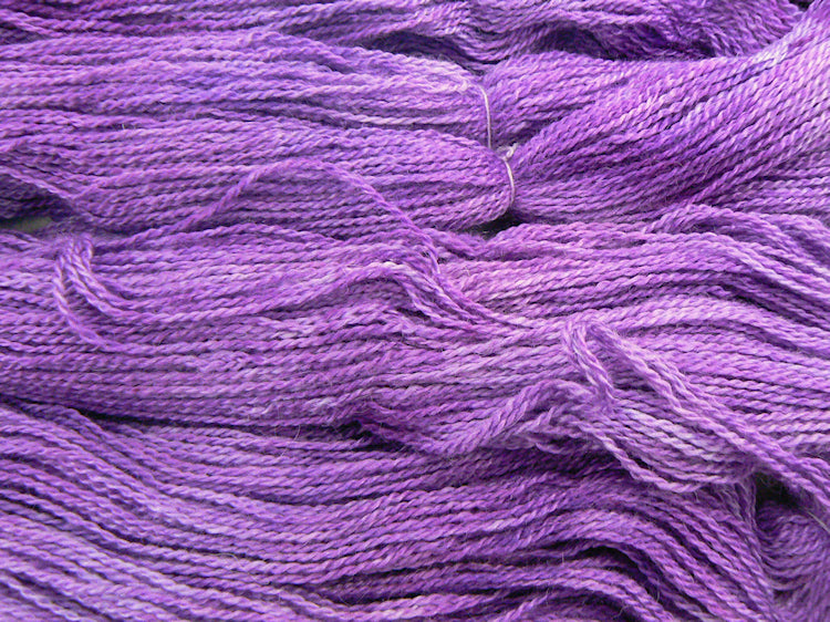 Violet Symphony, British Alpaca Silk 4-ply (ASS)