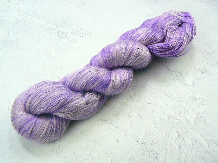 Passionflower in Purple, Silk Seacell™ Lace (SBL)