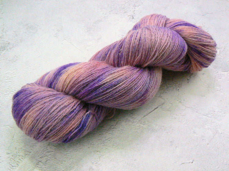 Lavender Pot Pourri, Lambswool Alpaca Lace (LAL)