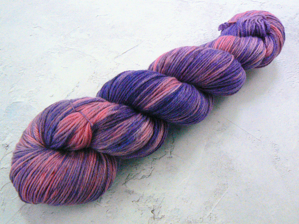 Pink Heather, Falklands Merino Silk 4-ply (FSS)