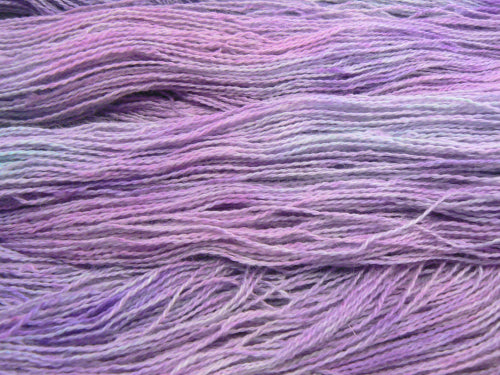 Pale Lavender Sky, British Suri Alpaca Silk 4-ply (SUS)