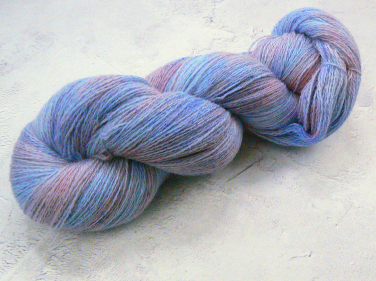 Red Sky in the Morning, Lambswool Alpaca Lace (LAL)