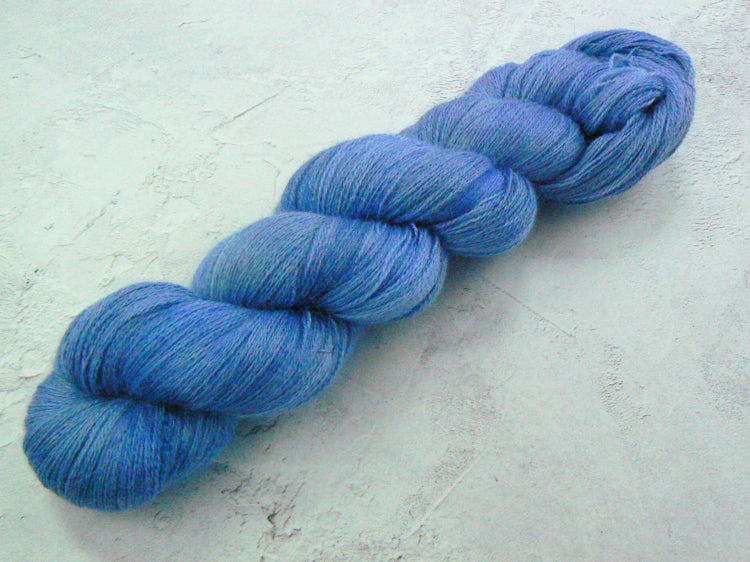 Sky Blues, Suri Alpaca Merino Silk Fine (AML)