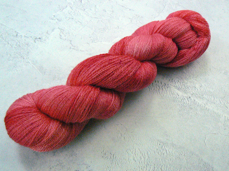 Red Poppies, Silky Merino Lace (SEL)
