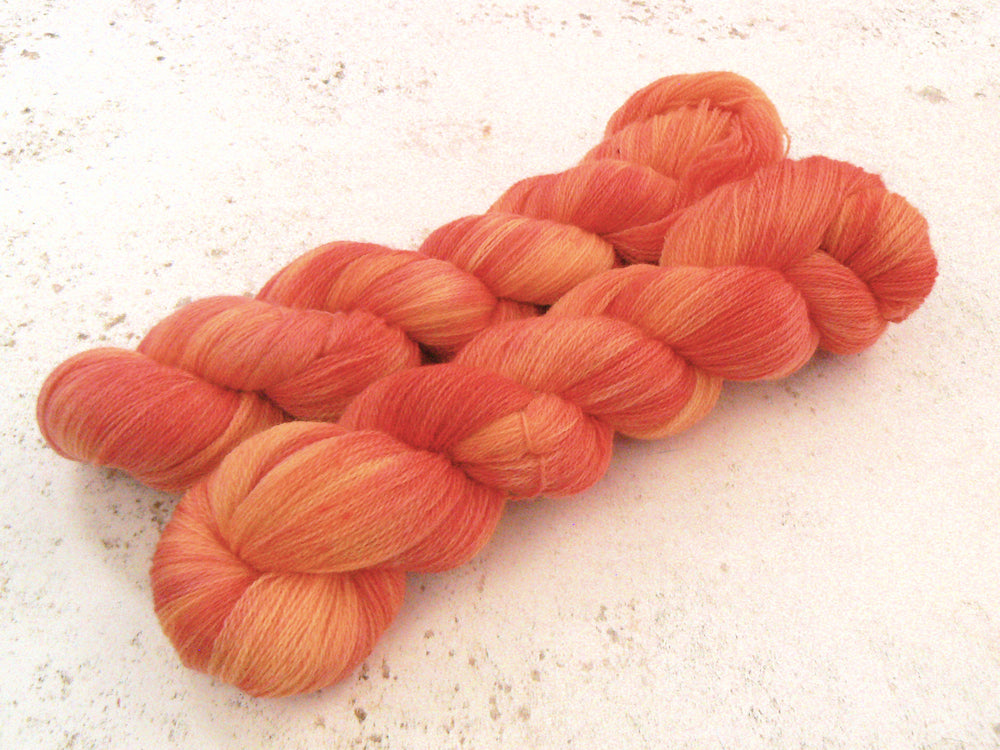 Peach Sorbet, Merino Fine Lace (MFL)