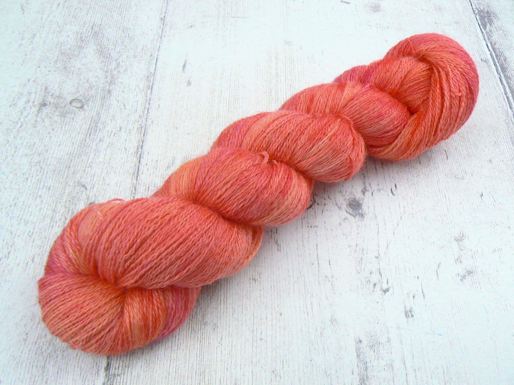 Blood Orange Sorbet, Alpaca Silk Lace (PSL)