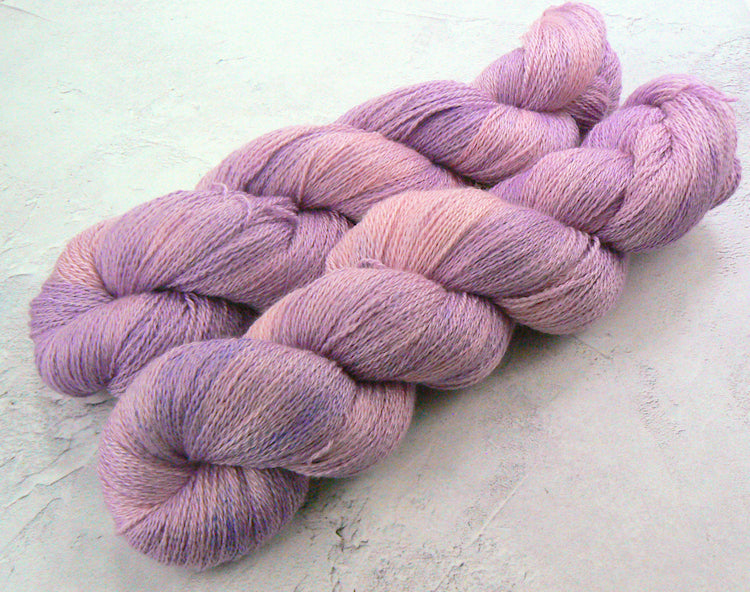 Pale Pink Geranium, Silky Merino Lace (SEL)