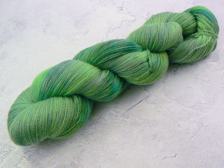 Leafy Greens, Falklands Merino Lace (FML)