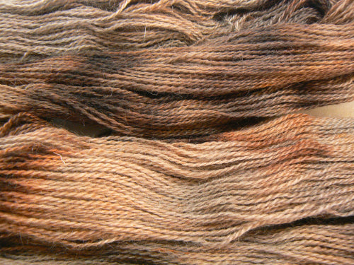 Heavenly Hazelnuts, Corriedale Mohair 4-ply (COS)