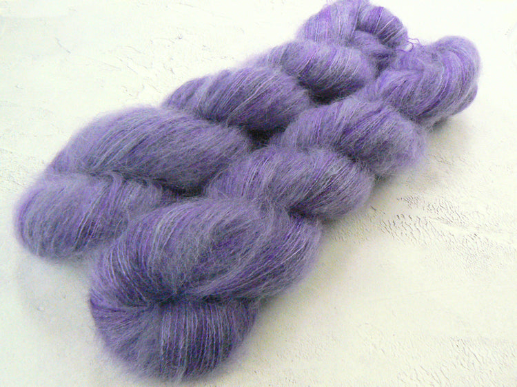 Purple Tulip, Mohair Silk Lace (MML)