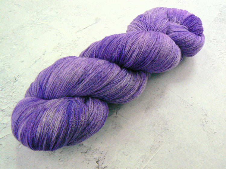 Lavender Bouquet, Merino Silk Fine Lace (MSL)