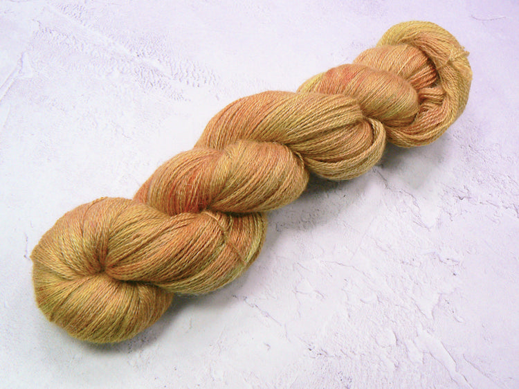 Autumn Moss, Baby Alpaca Silk Cashmere Lace