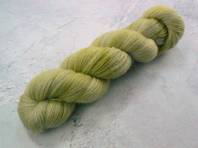 Faded Moss, Baby Alpaca Lace