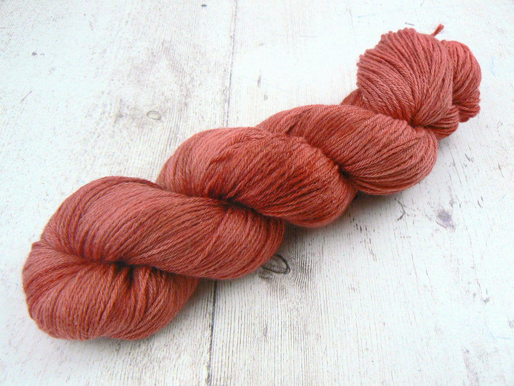 Soft Mahogany, Merino, Cashmere and Rose 4-ply (RCS)