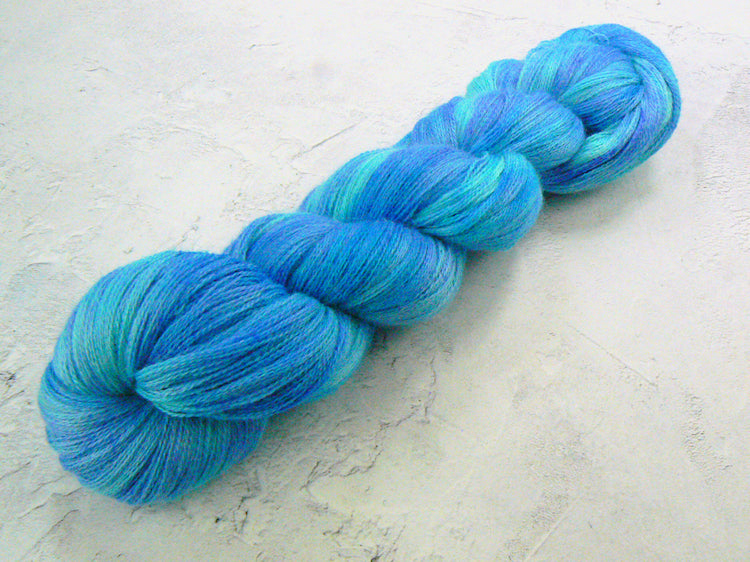 Tropical Paradise, Suri Alpaca Merino Silk Fine (AML)
