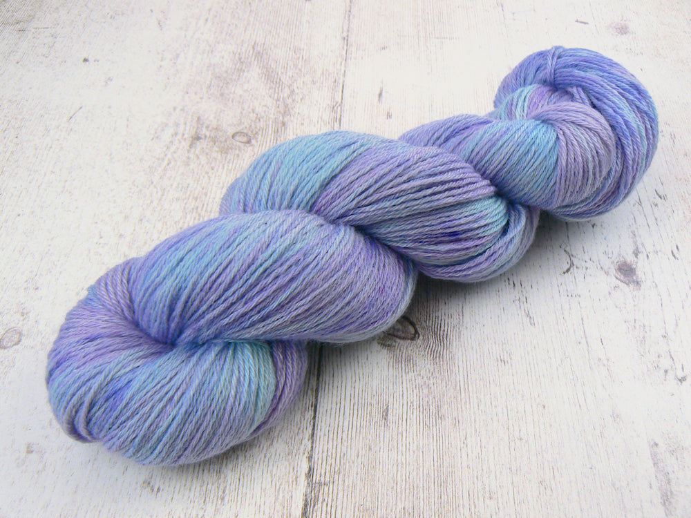 Faded Hydrangea, Merino, Cashmere and Rose 4-ply (RCS)