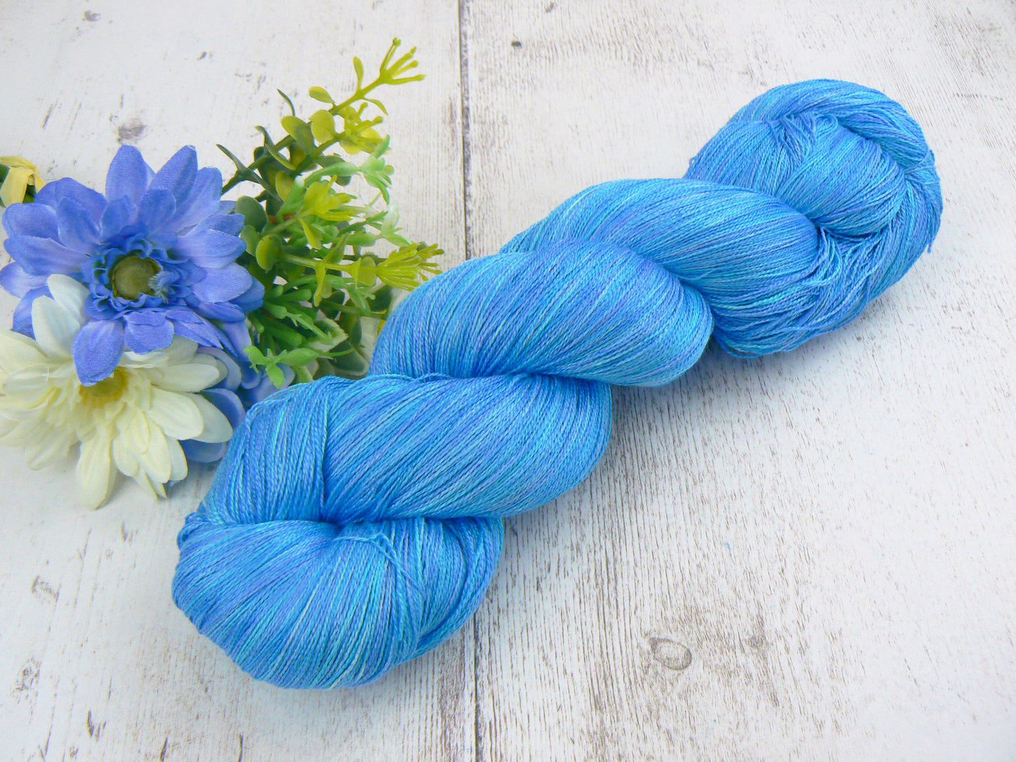 Riviera Sky, Fine Spun Silk Lace (SLL)