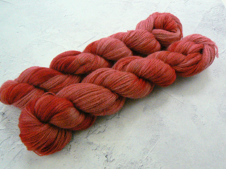 Poppy Paled, Falklands Cormo Wool Lace (COL)