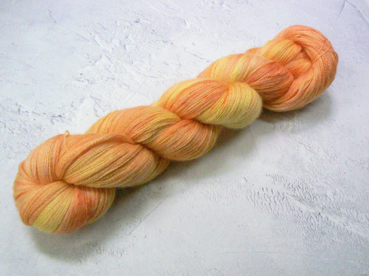 Golden Sunset, Suri Alpaca Merino Silk Fine (AML)