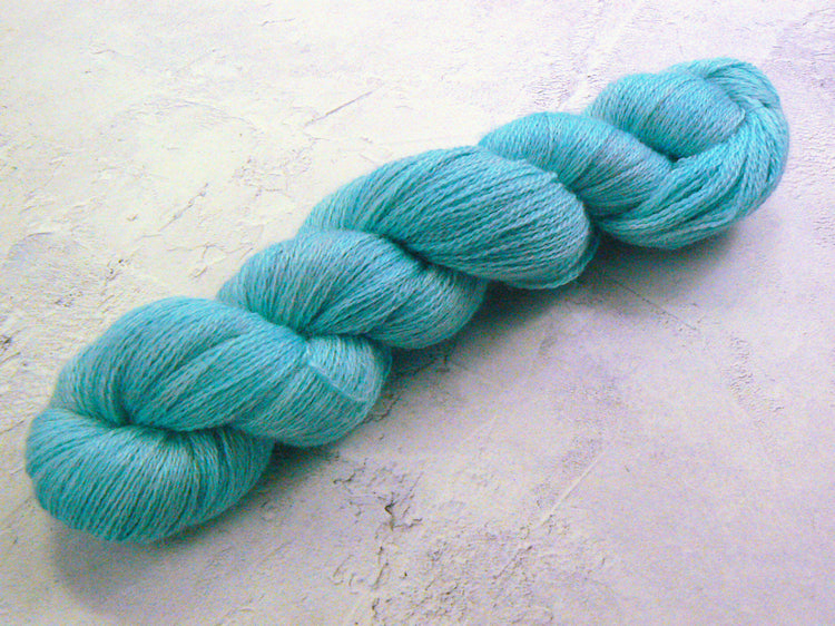 Pale Aqua, Alpaca Silk Lace (PSL)