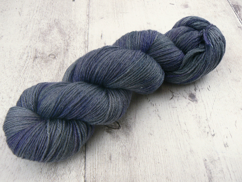Violets in the Shadows, Merino, Cashmere and Rose 4-ply (RCS)