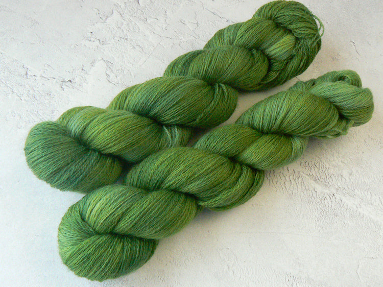 Green Velvet, Falklands Merino Light Lace (MLL)