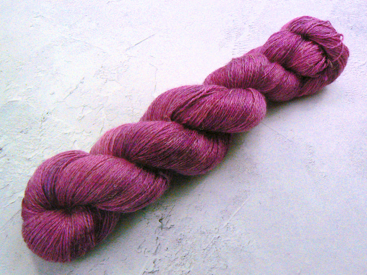 Magenta Orchid, Alpaca Silk Linen Heavy Lace (HASL)