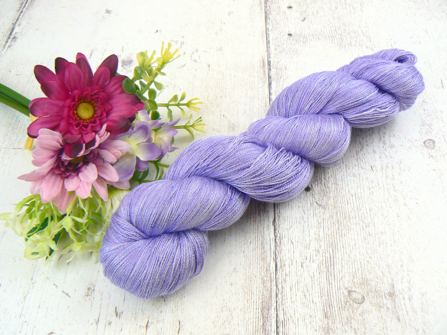 Luscious Lavenders, Spun Silk Lace (SKL)