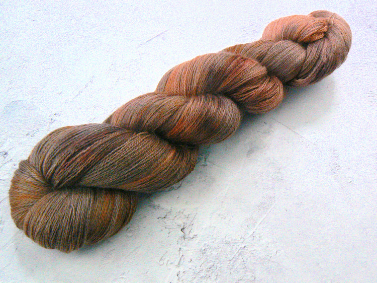 Heavenly Hazelnuts, Suri Alpaca Merino Silk Fine (AML)