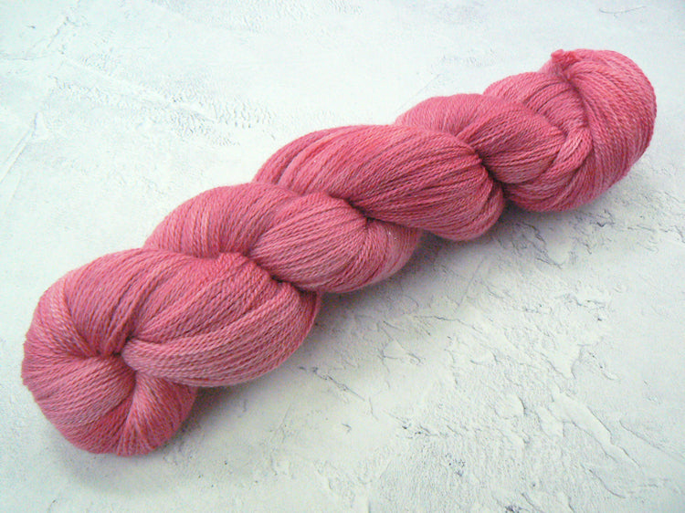 Rosy Glow, Merino Silk Sparkle Lace (SPL)