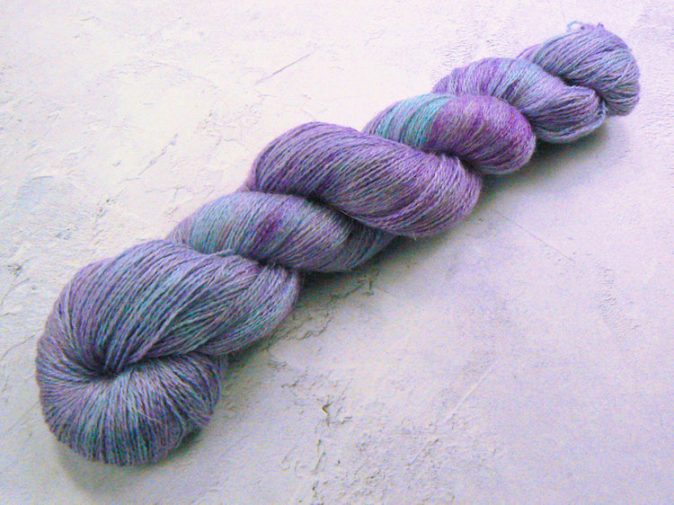 Summer Garden, Alpaca Silk Linen Heavy Lace (HASL)