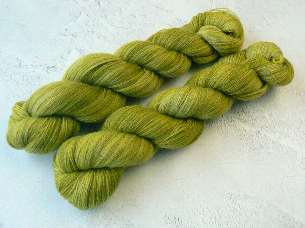 Rich Moss Green, Merino Fine Lace (MFL)