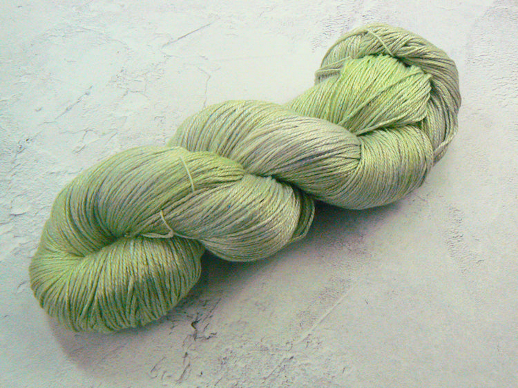 Pale Mint, Spun Silk 4-ply (ISS)