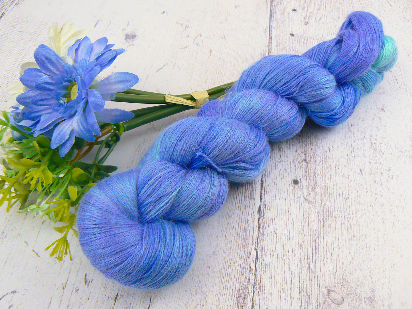 Tropical Paradise, Alpaca Silk Cashmere Fine Lace