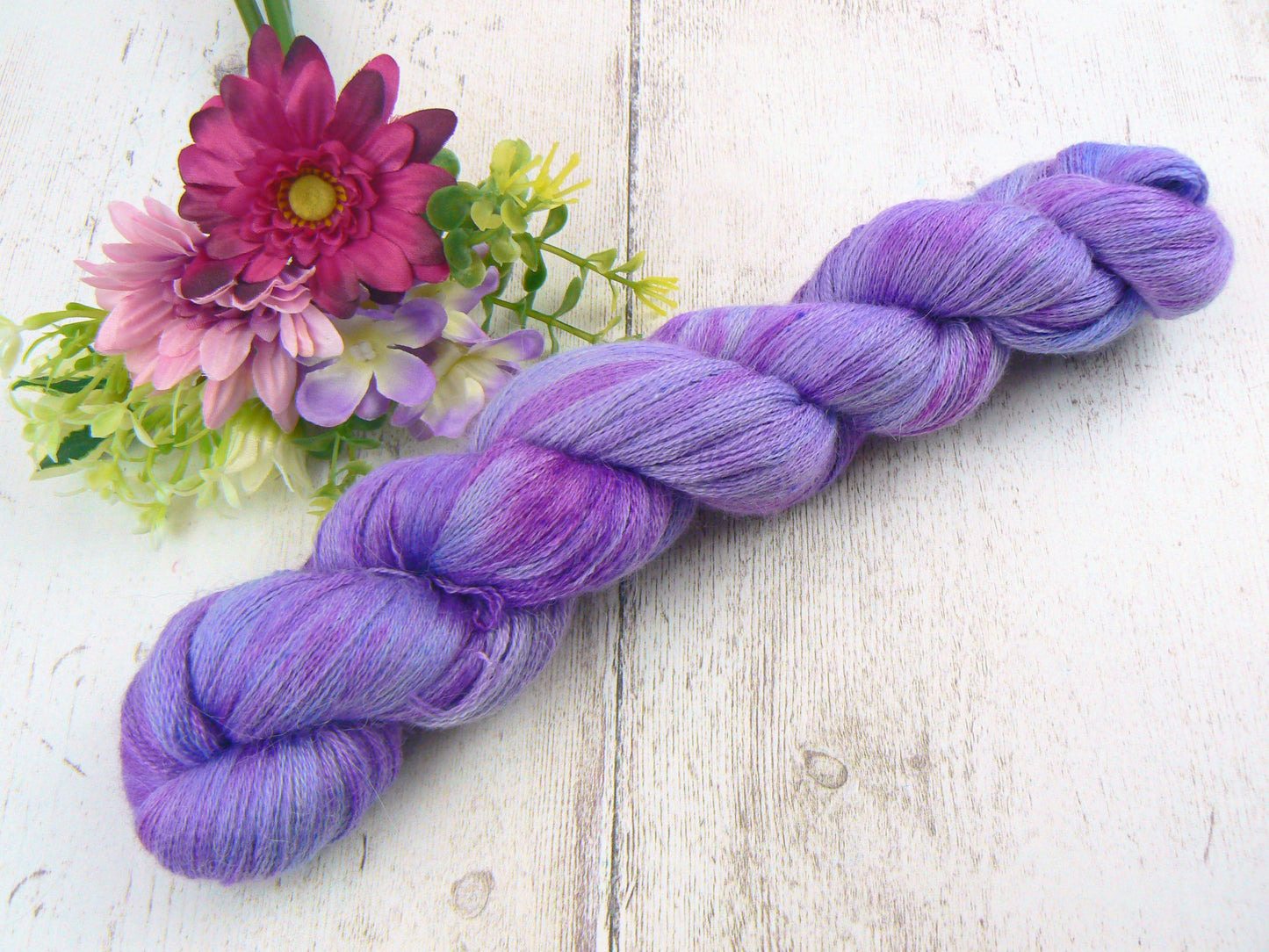 Winter's Eve, Alpaca Silk Cashmere Fine Lace