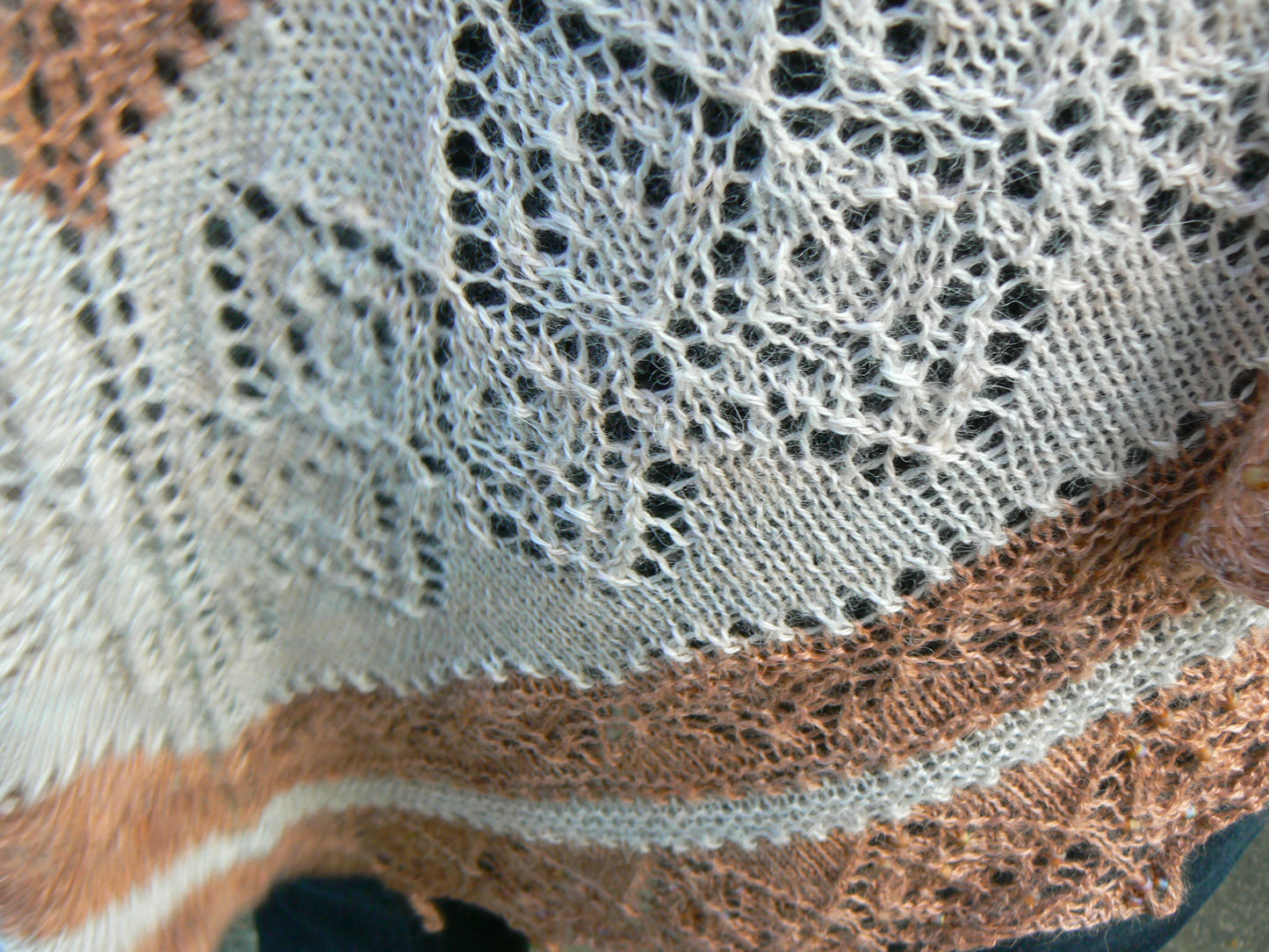 Ulyana Shawl Pattern - Laceweight Version