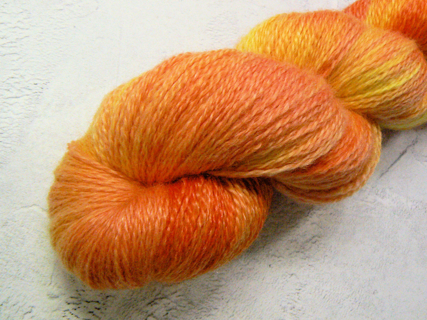 Golden Sunset, Heartspun BFL/Tencel™ 4-ply (HSS)