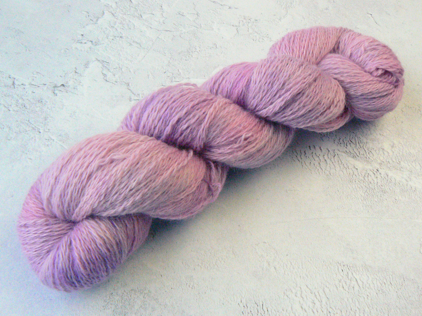 Pink Hydrangea, British Alpaca Wool 4-ply (ABS)