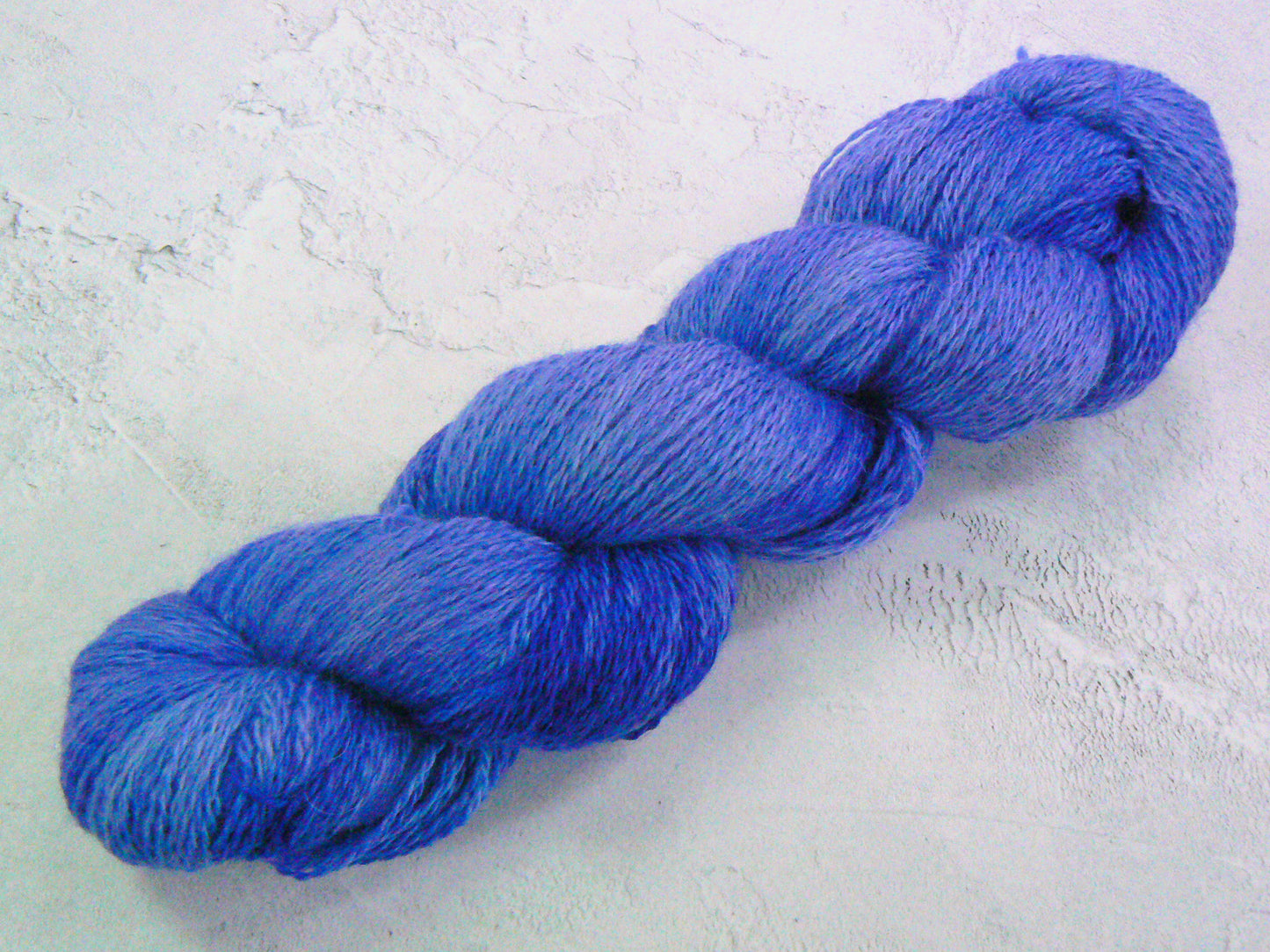 Delphinium Daze, British Alpaca Silk 4-ply