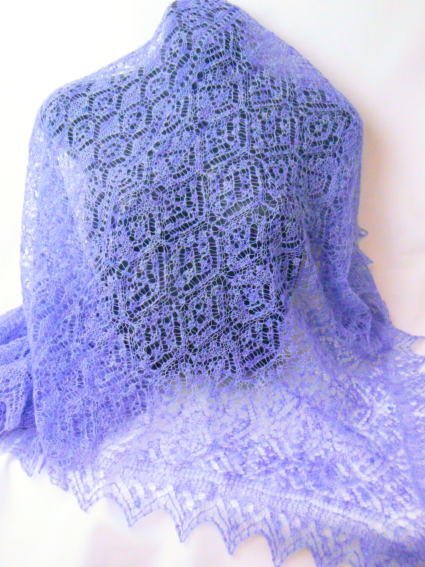 Yvaine Shetland Stole Pattern
