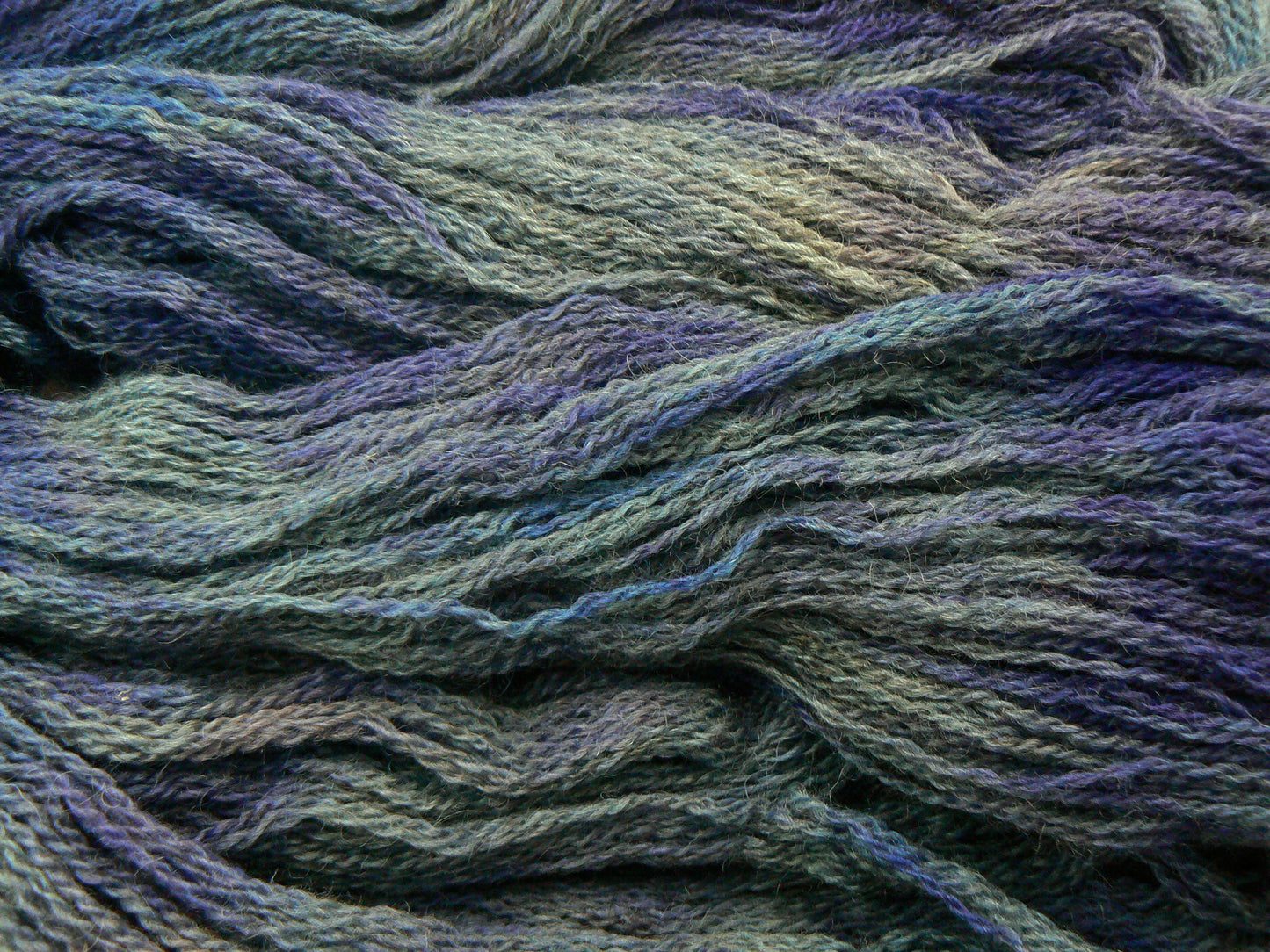 Delphiniums at Midnight, Blue Faced Leicester 4-ply (BFS)