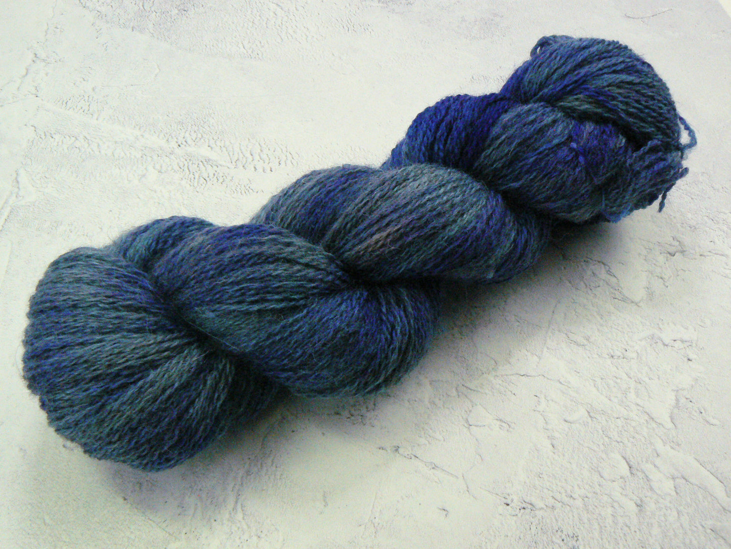 Delphiniums at Midnight, Blue Faced Leicester 4-ply (BFS)
