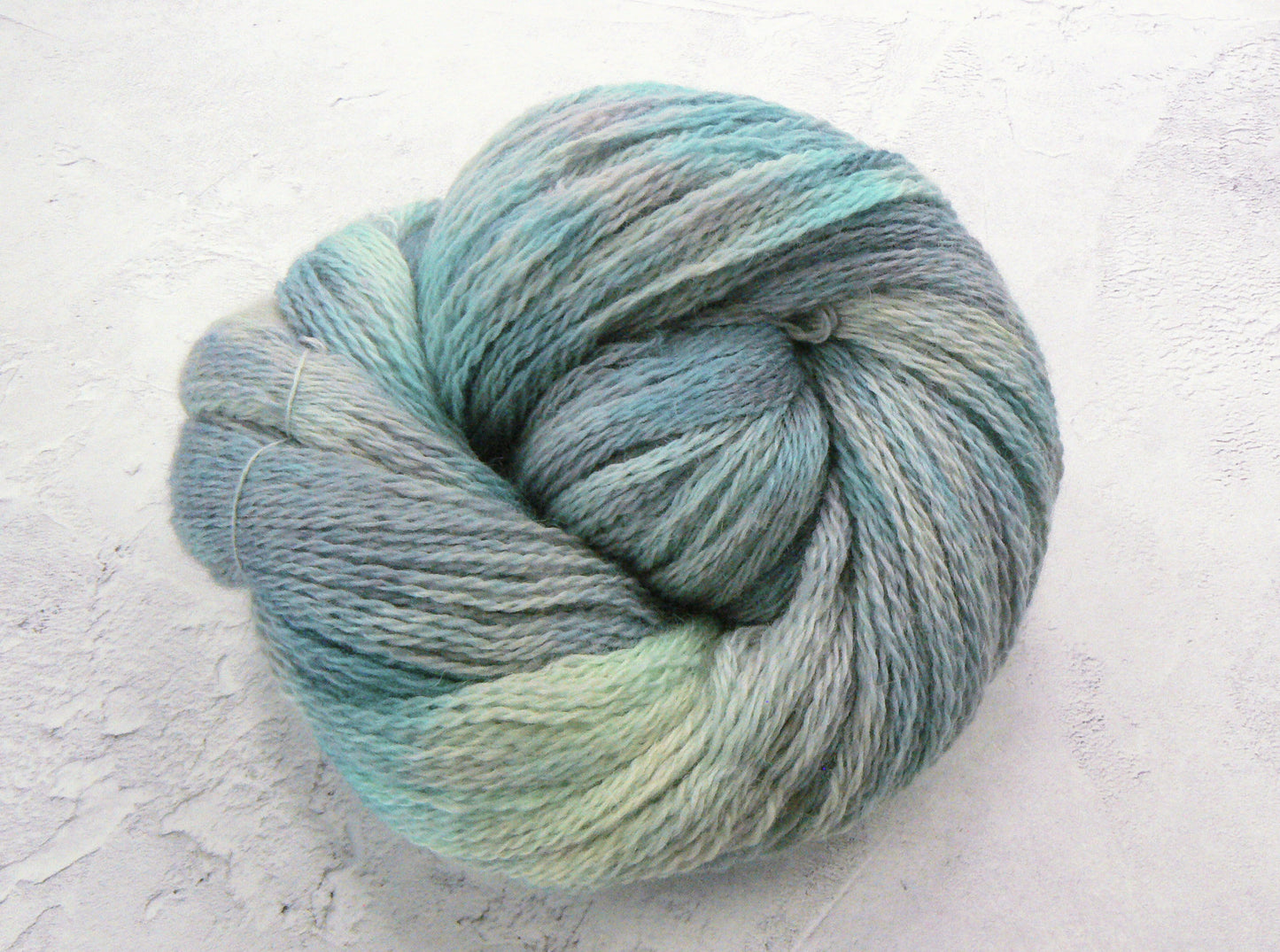 Soft Greens, British Alpaca Wool 4-ply (ABS)