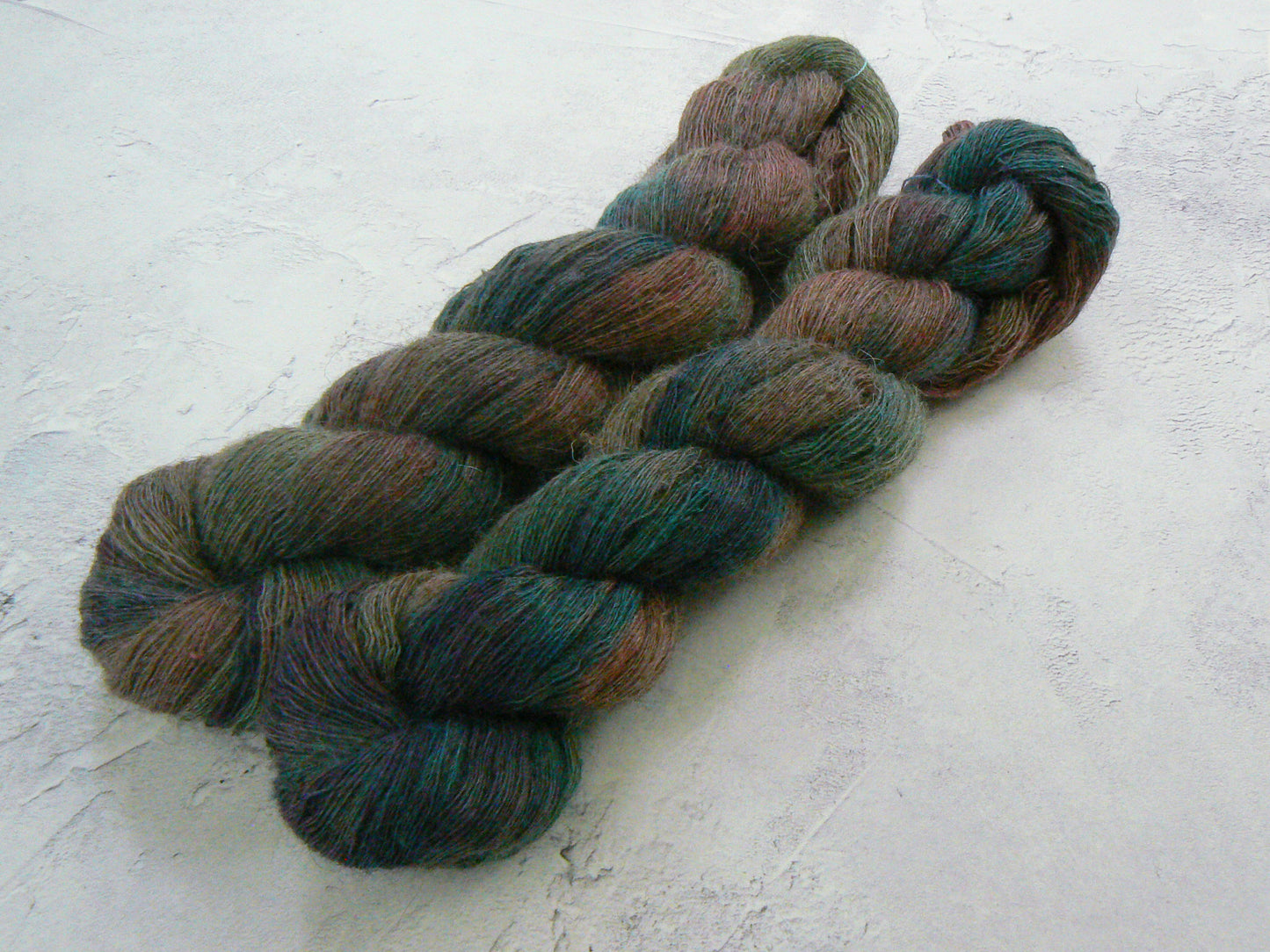 Red Deer on the Moors, Shetland Cobweb Lace