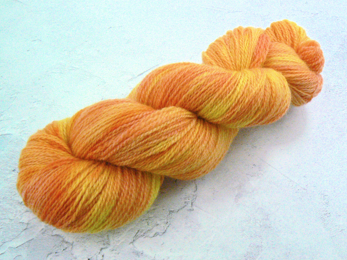 Golden Sunset, Blue Faced Leicester 4-ply