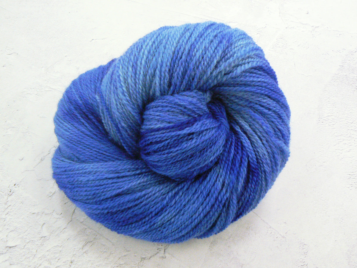Sapphire Blues, Blue Faced Leicester 4-ply