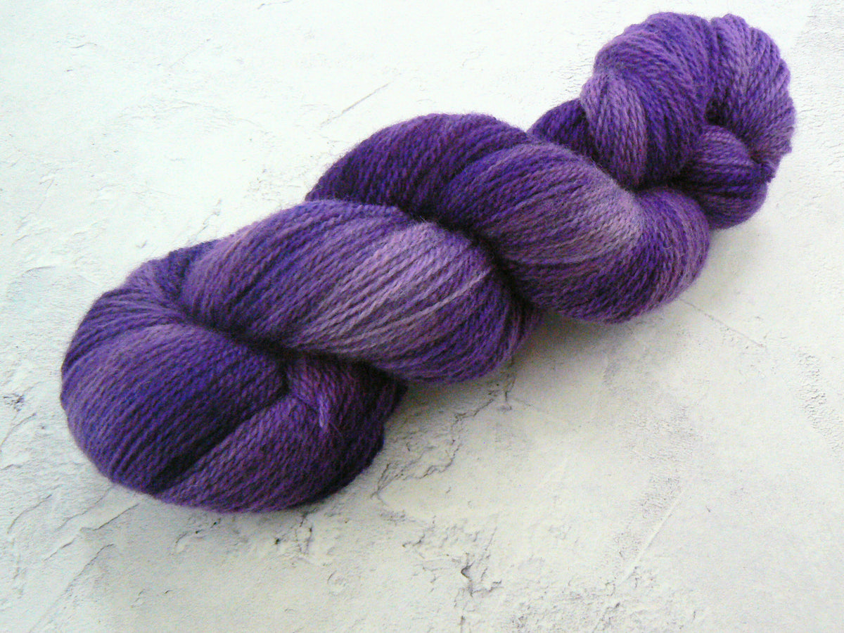 Purple Starlight, Blue Faced Leicester 4-ply