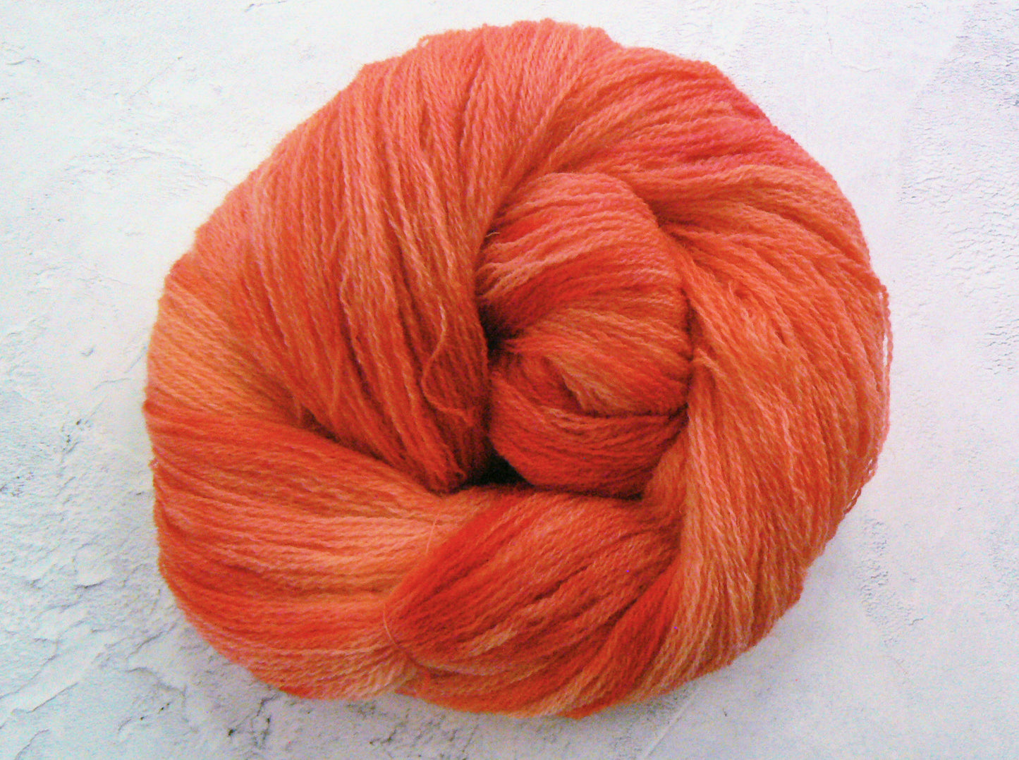 Blood Orange Sorbet, Shetland Lace