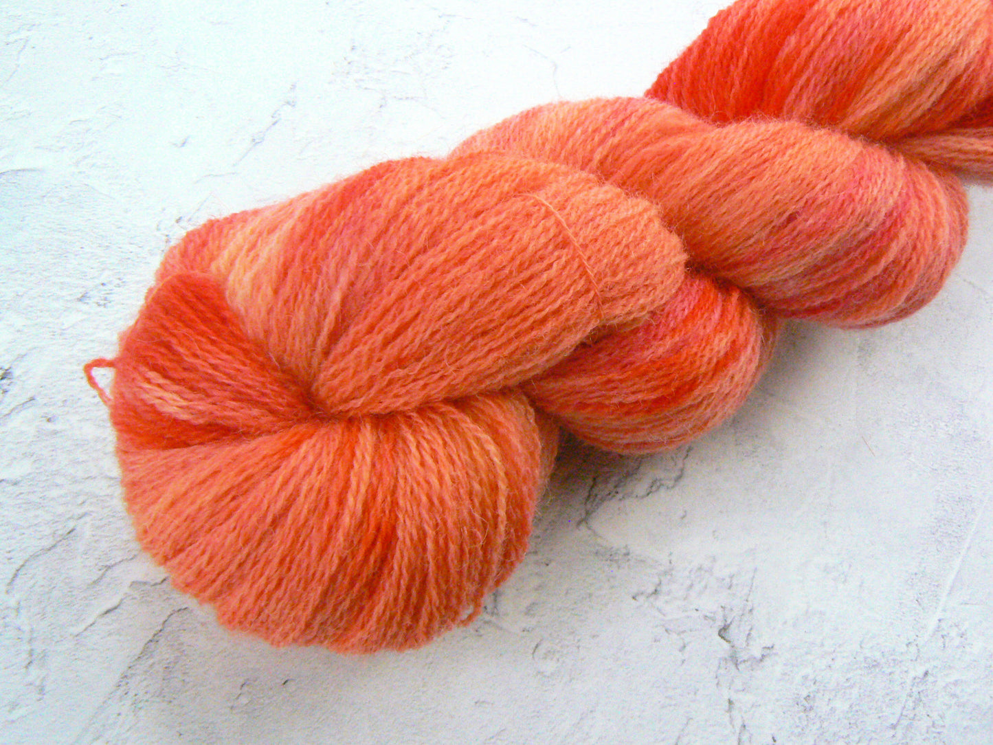 Blood Orange Sorbet, Shetland Lace