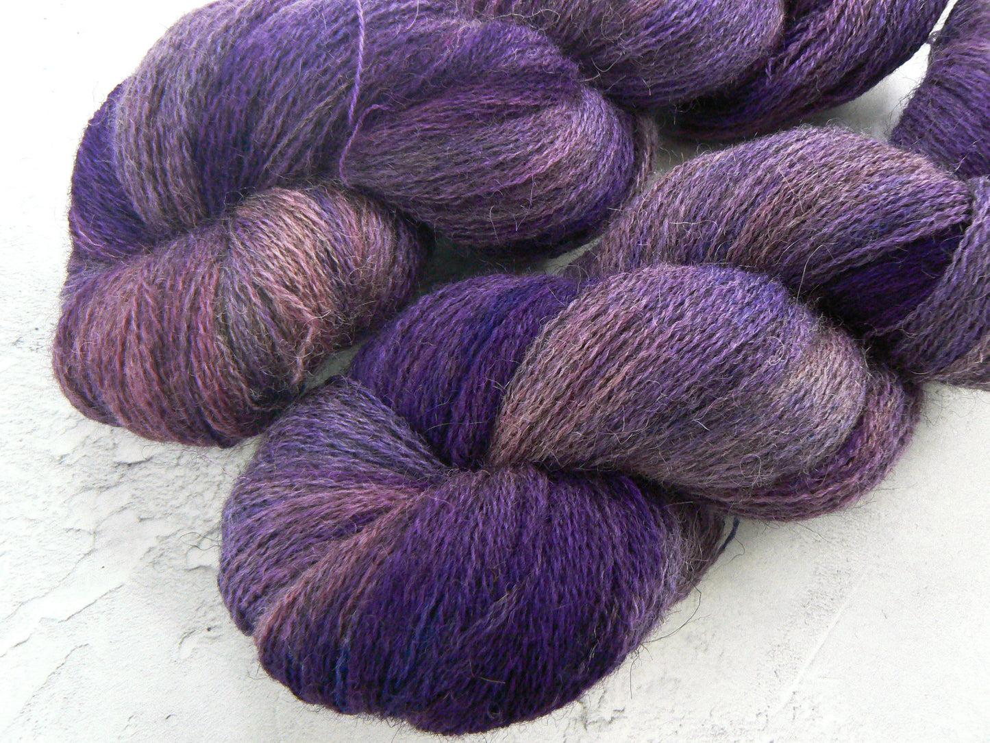 Deep Purple Night, Shetland Lace